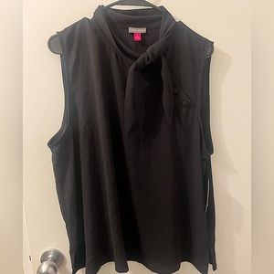 Vince Camuto NWT Sleeveless Black Top